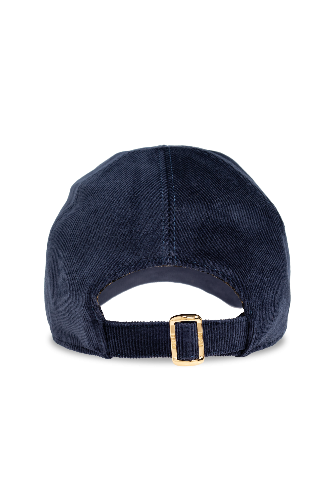 Navy blue Corduroy cap Fendi - Vitkac AS